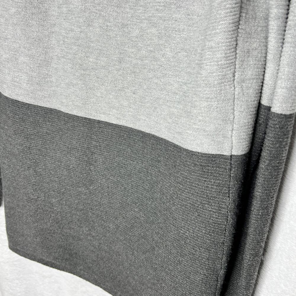 Evolution (S) Stassi Colorblock Open Cardigan - Stitch Fix Two-Toned Ribbed - Picture 8 of 10